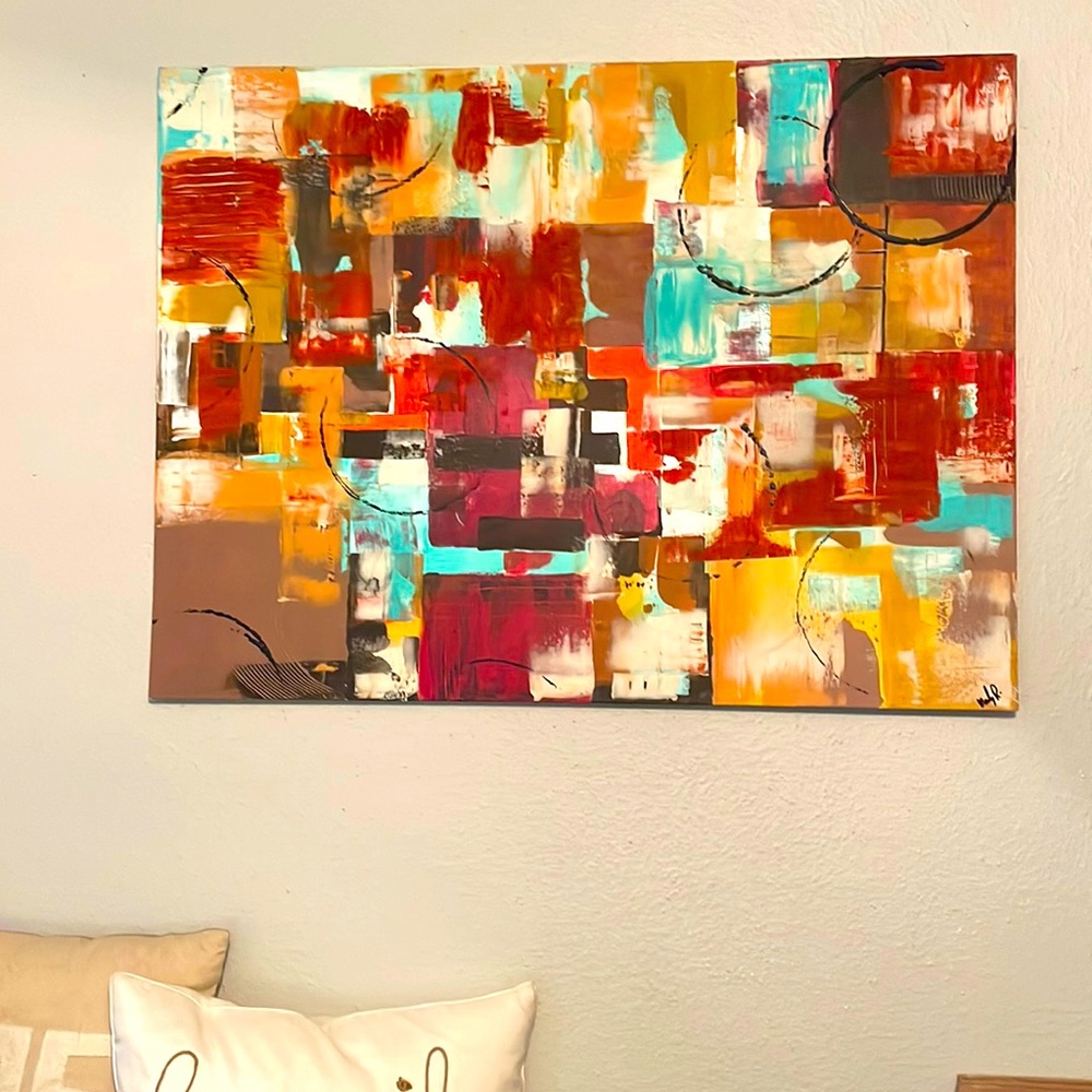 Original Abstract Painting by Mandy